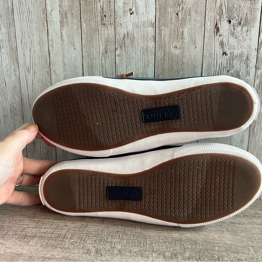 Sperry Lounge Away Blackwatch Plaid Slip On Boat Shoe Sneakers 7.5 - Picture 7 of 7